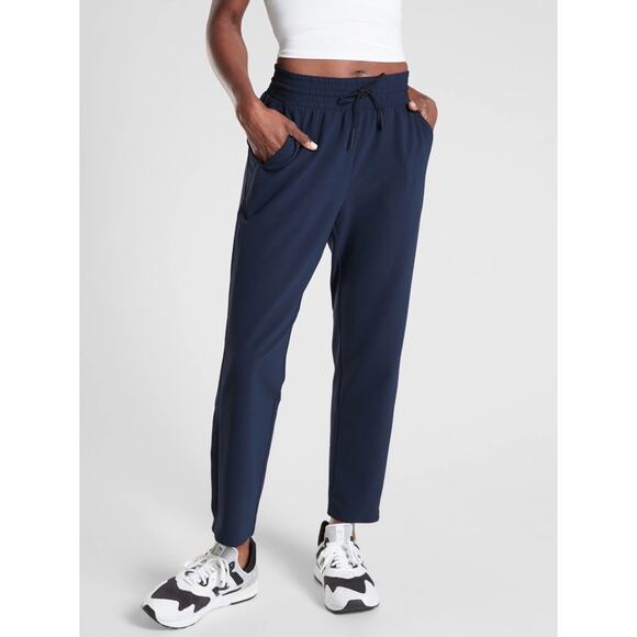 ATHLETA Metropolis Straight Leg Pant Navy - Picture 13 of 13